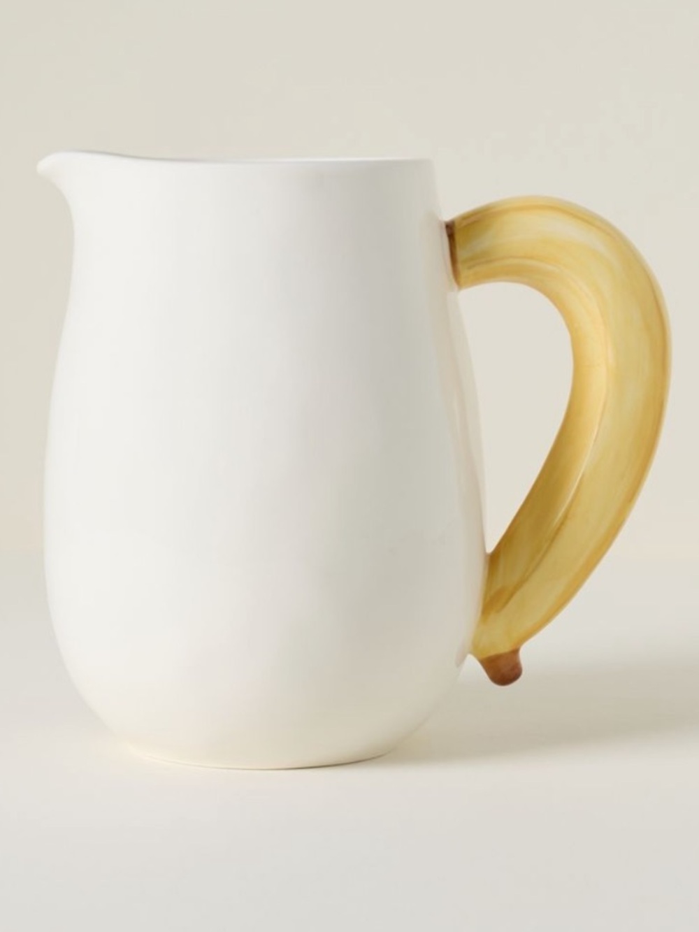Anthropologie x Farm Rio Stoneware Pitcher NWT - Picture 2 of 11